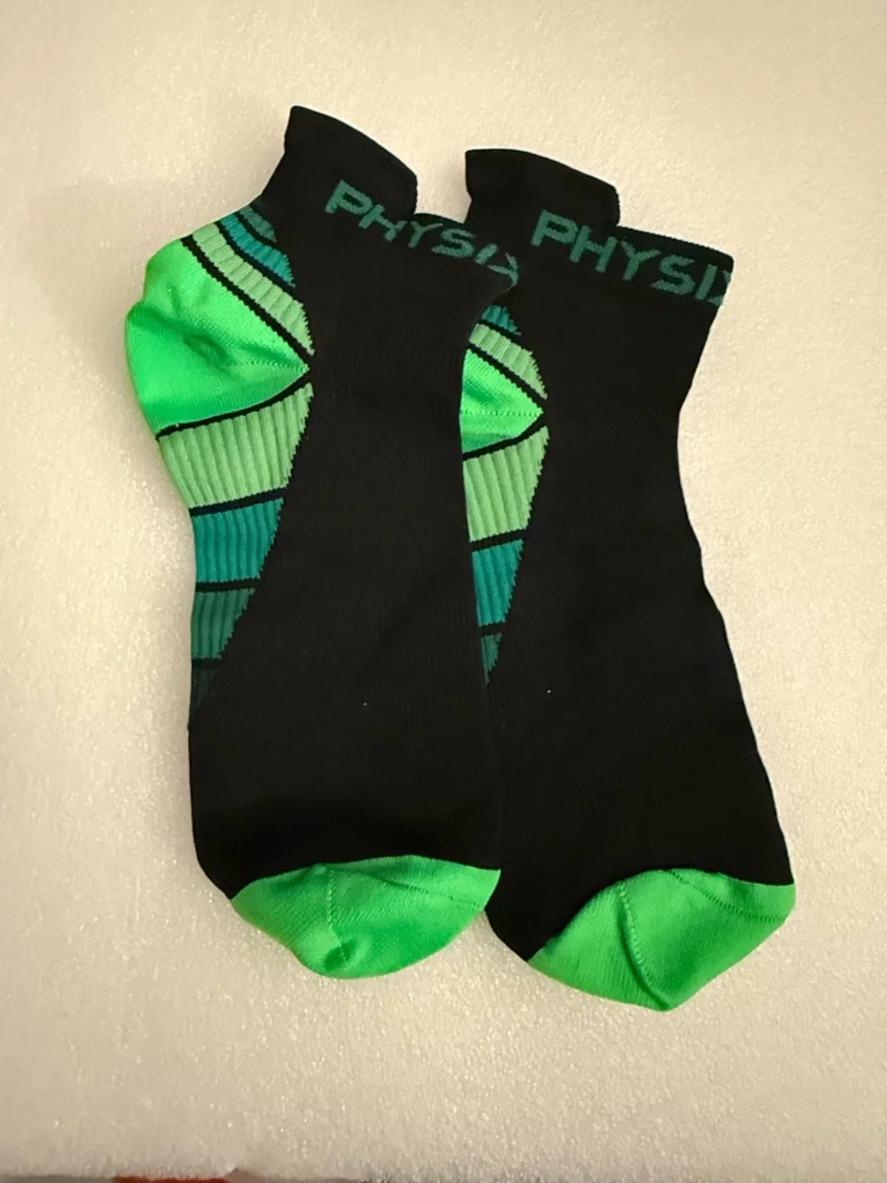 Bundle of 2 - Physix Gear Sport Stamina Low-Cut Compression Socks - 2 Pairs NWT